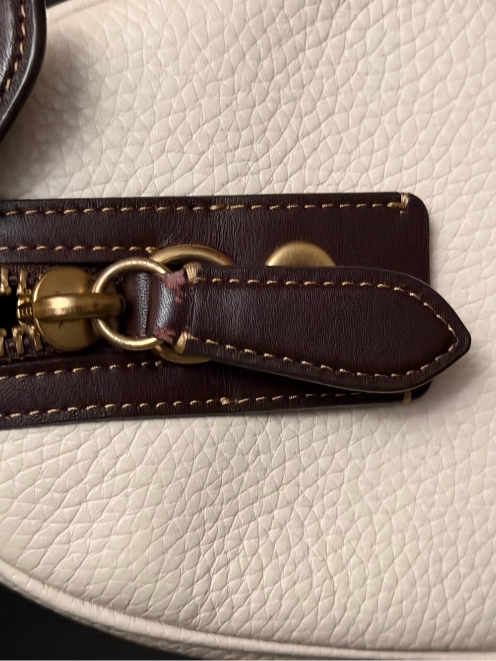Coach Ruby Satchel 25 in chalk - Picture 3 of 15